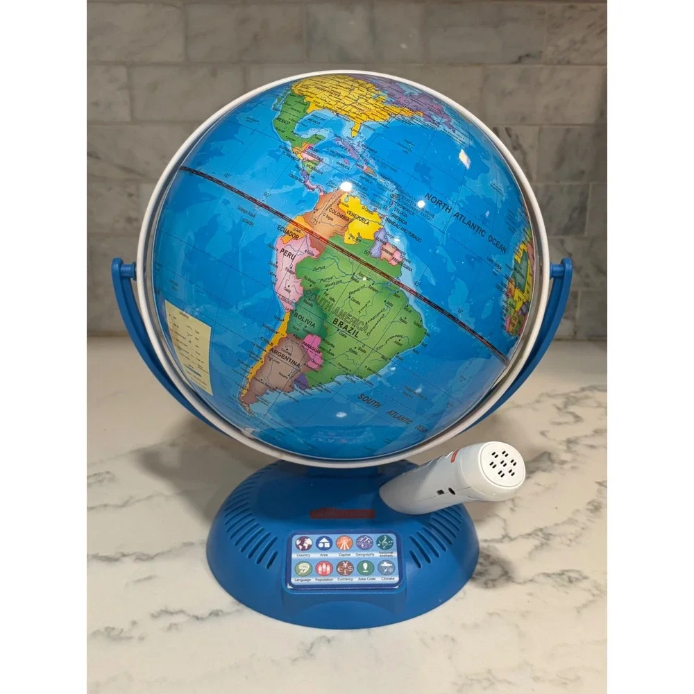 Little Experimenter Interactive World Globe for Kids with Smart Pen STEM Toy